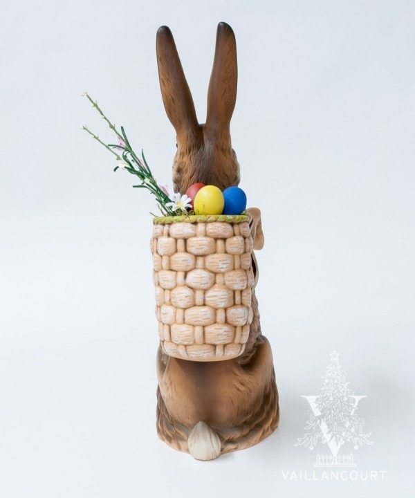 MAROLIN Large Hare Candy Box with Basket