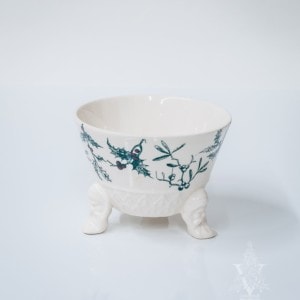 Classical Christmas Footed Bowl