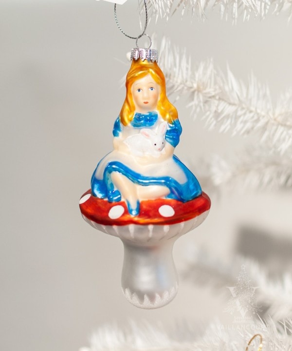 Alice/Mushroom Ornament