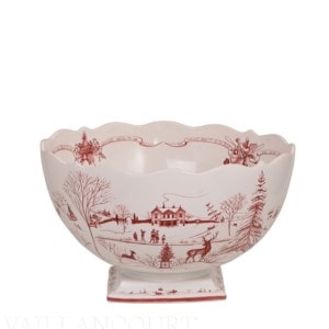 Country Estate Ruby Punch Bowl
