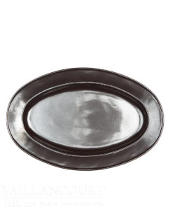 Pewter Stoneware Medium Oval Platter