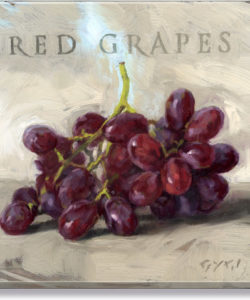 Red Grapes Giclee Wall Art