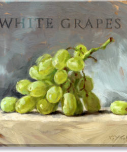 White Grapes Giclee Wall Art