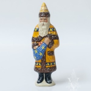 Father Christmas in Yellow Coat