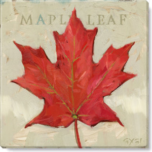 Maple Leaf Giclee Wall Art