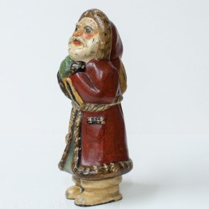 Father Christmas with Sack Over Shoulder