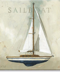 Sailboat Giclee Wall Art