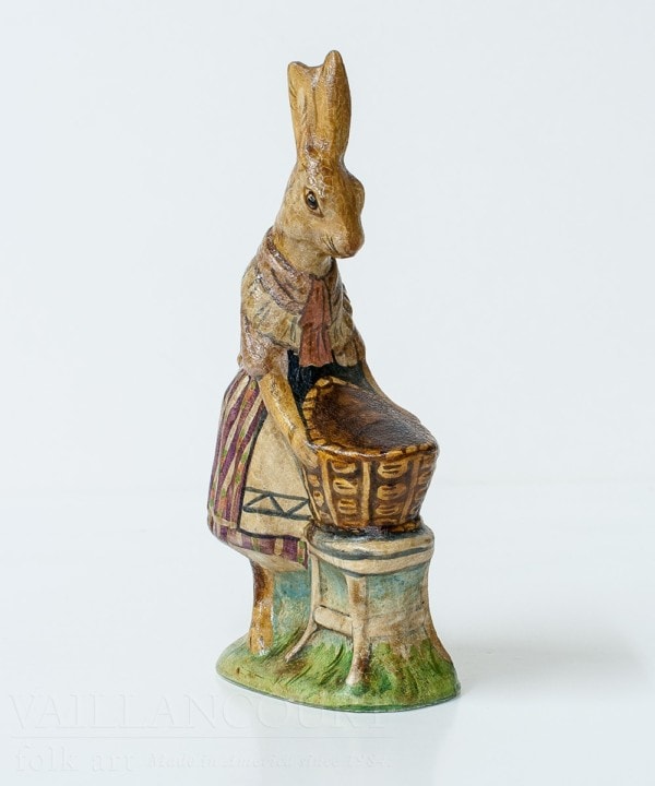 Lady Rabbit with Basket