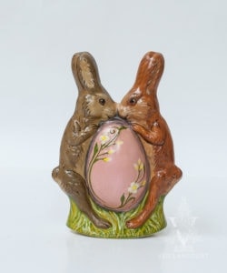 Two Rabbits Around Egg Rocker