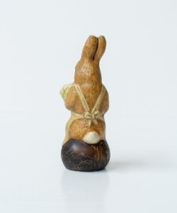 Mother Rabbit with Baby on Onion Skin Egg