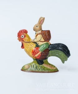 Rabbit Riding Rooster