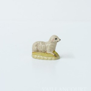 Miniature Sheep Lying Down