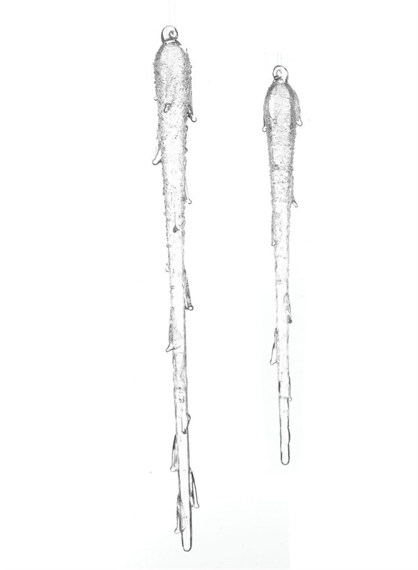 Frosted Glass Icicle (Assorted)