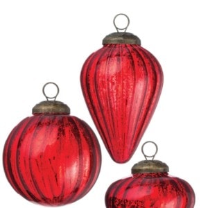 Mini Red Ornament (Assorted)