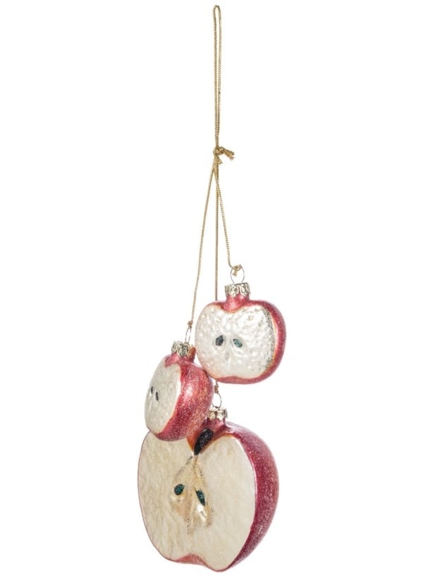 Three Apples Ornament