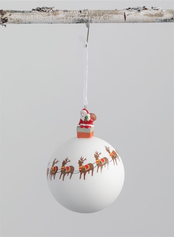 Santa/Reindeer Ornament