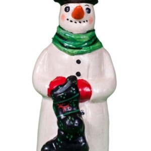 Snowman with Stocking