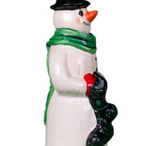 Snowman with Stocking