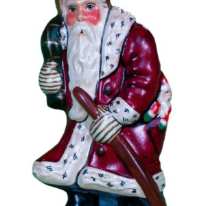 Father Christmas in Burgundy