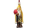 Santa with Lantern Ornament