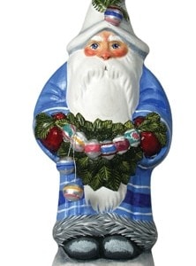 Shiny Brite Santa