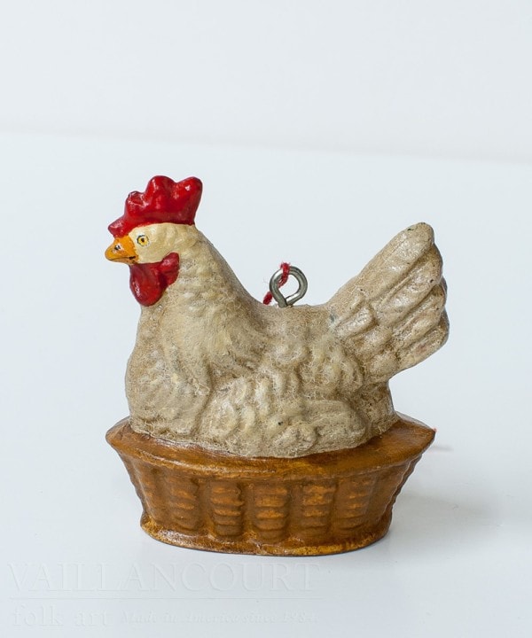 Ornament Small Hen on Nest