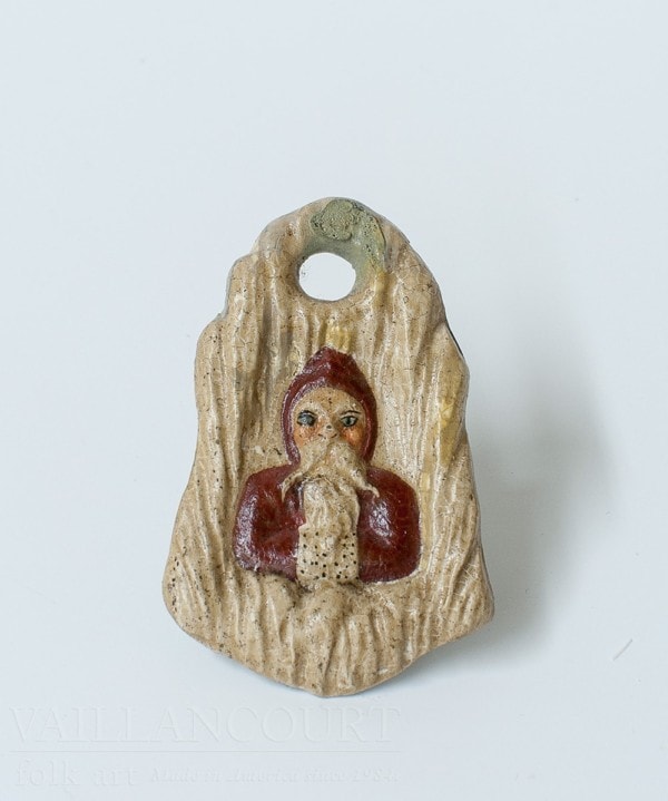 Ornament Santa Face in Bell Shape