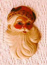 Ornament Large Santa Face