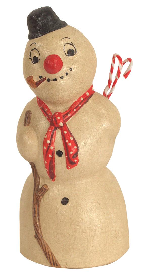 Snowman Holding Stick from Vaillancourt