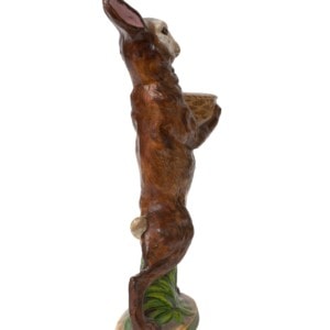 Standing Brown Rabbit with Basket