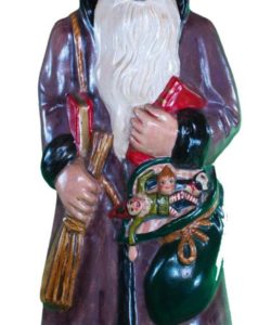 Father Christmas Plum Coat