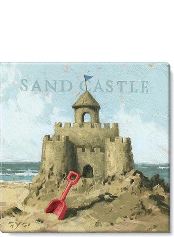 Sand Castle Giclee Wall Art