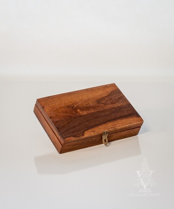 2" Ox Horn Dominos In 8" Wooden Box