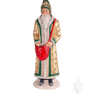 Black and Gold Coat Father Christmas