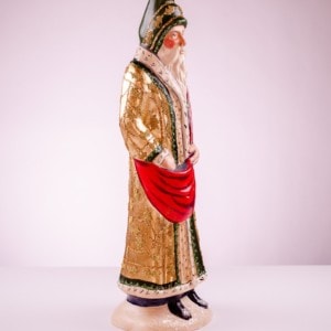 Black and Gold Coat Father Christmas