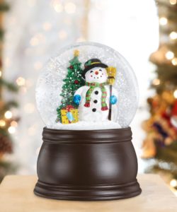 Gleeful Snowman Snow Globe