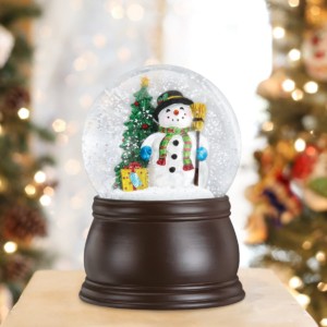 Gleeful Snowman Snow Globe