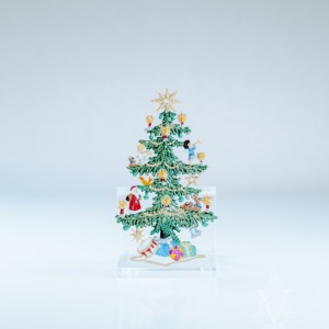 arge Decorated Christmas Tree Ornament by Wilhelm Schweizer