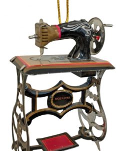 Collectible Tin Ornament - Sewing Machine