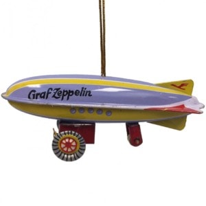 Collectible Tin Ornament - Zeppelin