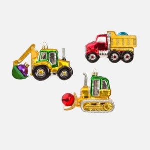 Christmas Construction Ornament (Assorted)