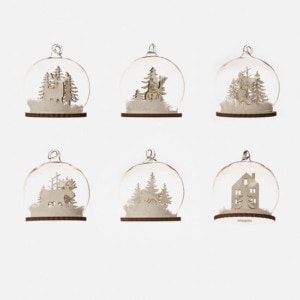 Mini Dome Ornaments