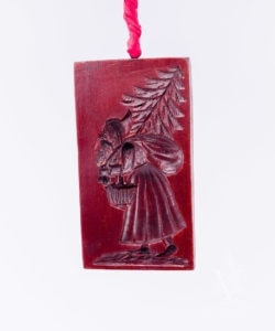 Santa with Bag Cookie Mould Reproduction