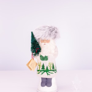 Ino Schaller Santa Russian With Fur Cap