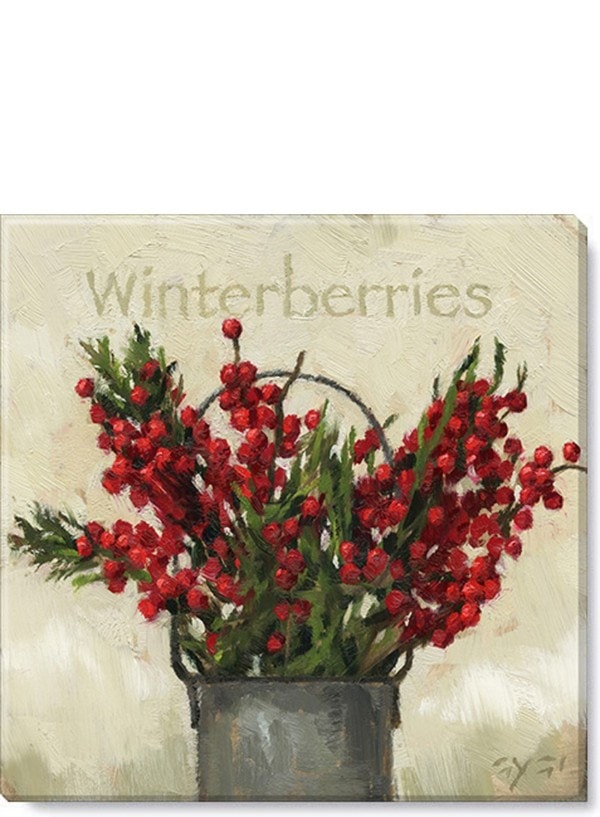 Winterberries Giclee Wall Art
