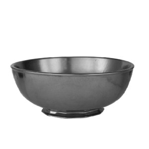 Pewter Stoneware Pasta Bowl