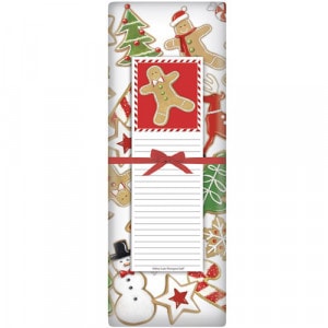 Santas Cookies Notepad Set