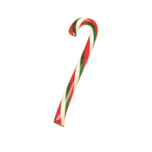 Cherry Candy Cane filled with Chocolate
