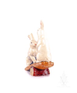 Two Rabbits on See-Saw