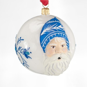 Jingle Balls™ Delft Pattern Santa